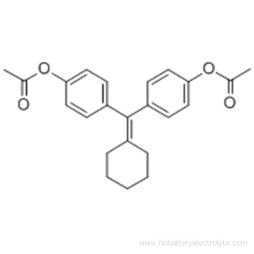 Phenol,4,4'-(cyclohexylidenemethylene)bis-, 1,1'-diacetate CAS 2624-43-3